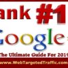 Google Page One, Google Ranking Algorithm, SERP, Page 1 Google