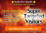 GUARANTEED VISITORS vs. GUARANTEED TARGETED CLICKS